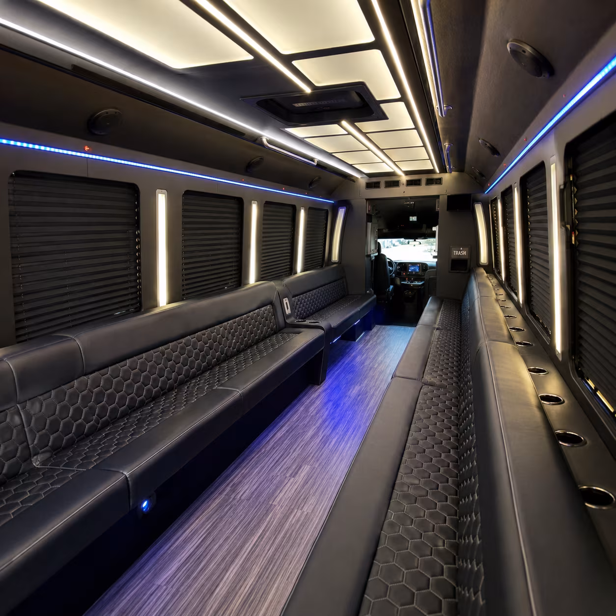 killeen party bus rental interior